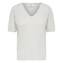 T-Shirt Gris Perle Femme JDY Laya
