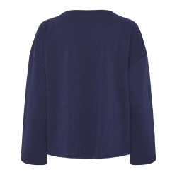 Sweat Marine Femme Pieces Andrea