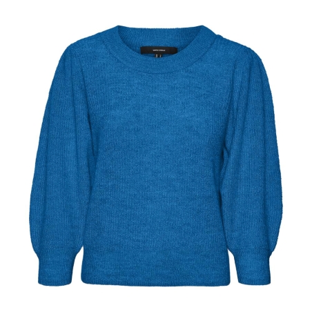Pull Bleu Femme Vero Moda Vigga