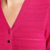 Pull Manches courtes Fuchsia Femme Morgan ISHI