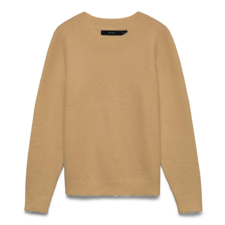 Pull Beige/Marron Femme Vero Moda Emily