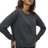 Pull Gris Foncé Femme Vero Moda Marina