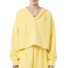 Sweat Jaune Femme Lacoste Runway Oversized