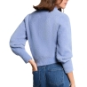 Gilet Zippé Bleu Femme Morgan DOMI