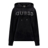 Sweat à capuche Noir Femme Guess Couture