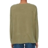 Pull en Maille Kaki Femme Only Lamalia