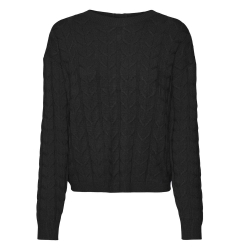 Pull Noir Femme Vero Moda Tilda