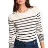 Pull Beige/Marine Femme Morgan Jauge
