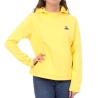 Sweat à Capuche Jaune Femme Le Coq Sportif Hoody N°9