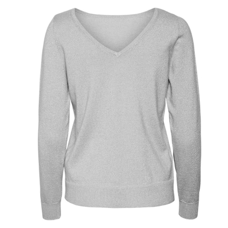 Pull Gris Clair Femme Vero Moda Happyglitter