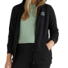 Sweat Zippé à capuche Noir Femme O'Neill Circle Surfer