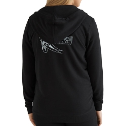 Sweat Zippé à capuche Noir Femme O'Neill Circle Surfer