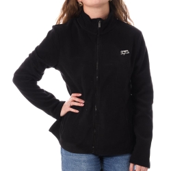 Polaire Zippé Noir Femme Lee Cooper Ozaya 010675