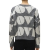 Pull Blanc/Gris Femme Vero Moda Love