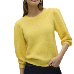 Pull Jaune Femme Vero Moda Vigga