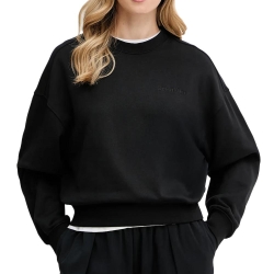 Sweat Noir Femme Calvin Klein Jeans French