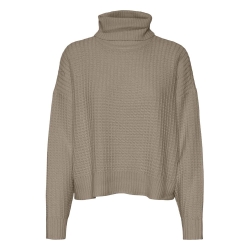 Pull Taupe Femme Vero Moda Momega