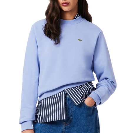Sweat Bleu Femme Lacoste SF5270