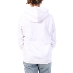 Sweat à Capuche Blanc Femme Von Dutch Uni Print