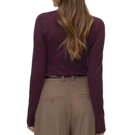 Pull Mauve Femme Vero Moda Happiness 95