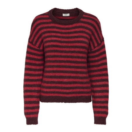Pull Noir/Rouge Femme JDY Zoey