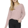 Pull Rose Femme Vero Moda Crew