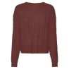 Pull Bordeaux Femme Vero Moda Tilda