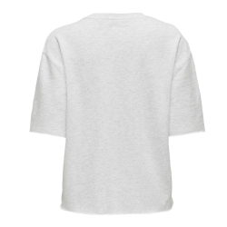 Sweat Gris clair Femme JDY Viola