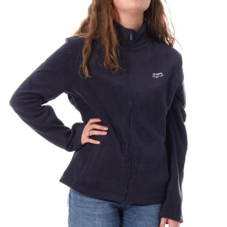 Polaire Zippé Marine Femme Lee Cooper Ozaya
