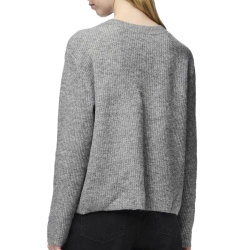 Gilet Gris Femme Pieces Silly