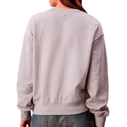 Sweat Gris Femme Calvin Klein Jeans Archive Logo Fren