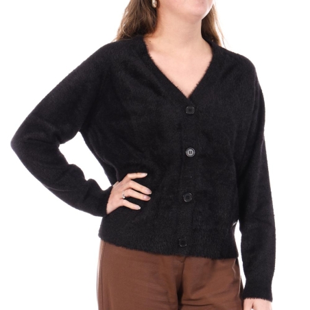 Gilet Noir Femme Lee Cooper Ocadola