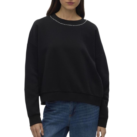 Pull Noir Femme Vero Moda Lotte