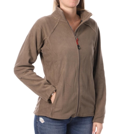 Polaire Zippé Marron Femme Impérial Classic POLA
