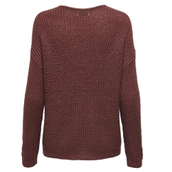 Pull Marron Foncé Femme JDY New Megan