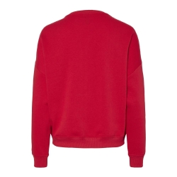 Sweat Rouge Femme Pieces Sasie