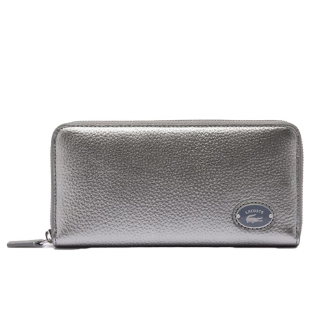 Portefeuille Argenté Femme Lacoste NF3937GZ
