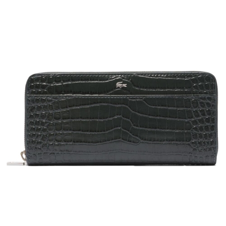 Portefeuille Noir Femme Lacoste Chantaco