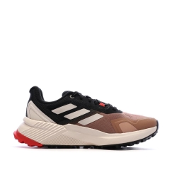 Chaussure de trail running Rose/Noir Femme Terrex Soulstride RAIN.RDY