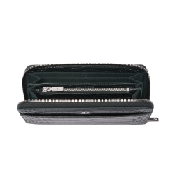 Portefeuille Noir Femme Lacoste Chantaco