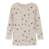 T-shirt Manches Longues Beige Fille Name it Fucky