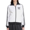 Veste Blanche/Noire Femme Adidas Classic