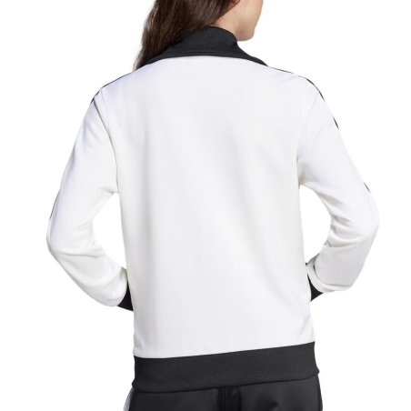 Veste Blanche/Noire Femme Adidas Classic