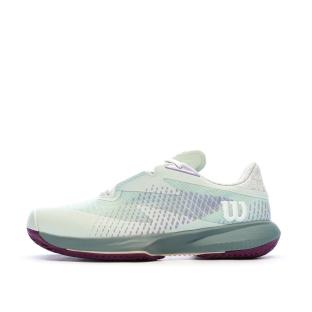 Chaussures de tennis Vertes d'eau Femme Wilson Kaos