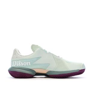 Chaussures de tennis Vertes d'eau Femme Wilson Kaos