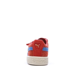 Baskets Rouge Garçon Puma Suede One Piece