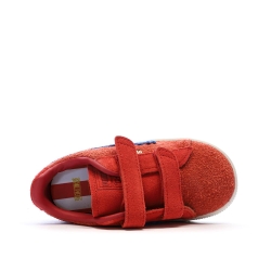 Baskets Rouge Garçon Puma Suede One Piece