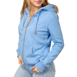 Sweat Bleu Femme Superdry Essential Logo Ziphood Hb