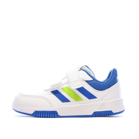 Baskets Blanches/Bleu Bébé Adidas Tensaur Sport 2.0 Cf
