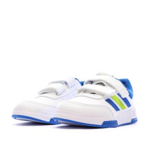 Baskets Blanches/Bleu Bébé Adidas Tensaur Sport 2.0 Cf